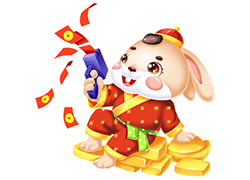 兔年佳節(jié)到，廣州品尚生物向您問(wèn)個(gè)好！廣州品尚生物祝您萬(wàn)事如意，發(fā)大財(cái)！